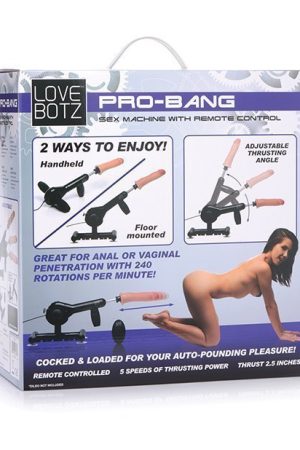 LoveBotz Pro-Bang Sex Machine w/Remote Control