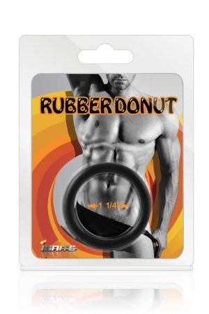 Rubber Donut Cock Ring 1 1/4"