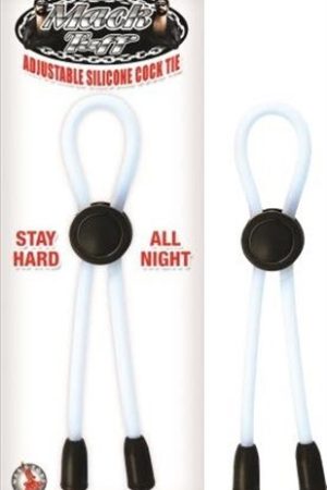 Mack Tuff Adjustable Silicone Cock Tie-Clear