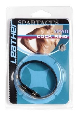 Sewn Leather C - Ring
