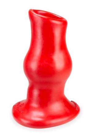 Pighole Deep-1 Fuckable Buttplug - Red