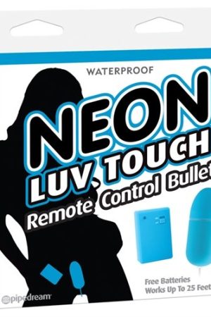 Neon Luv Touch Remote Control Bullet - Blue