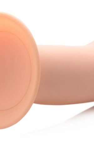Squeezable Thick Phallic Dildo - Flesh