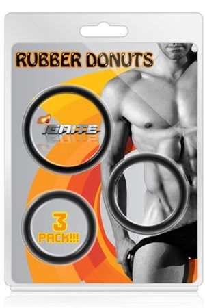 Rubber Donuts - 3 Pack