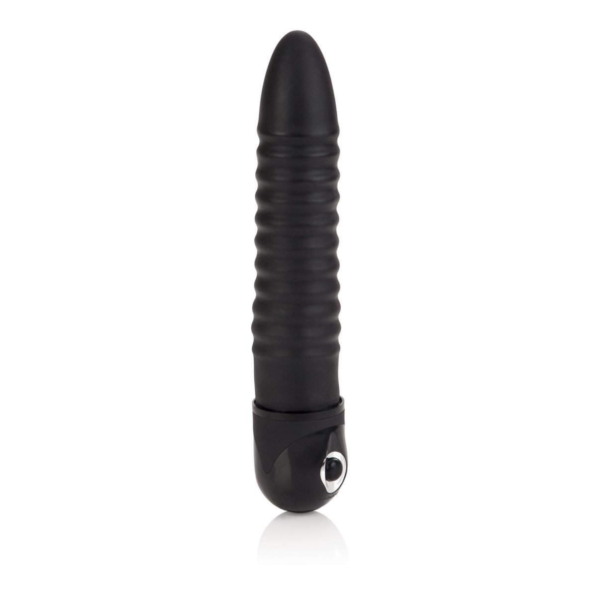 Waterproof Power Stud Ribbed Vibe - Black - Image 3