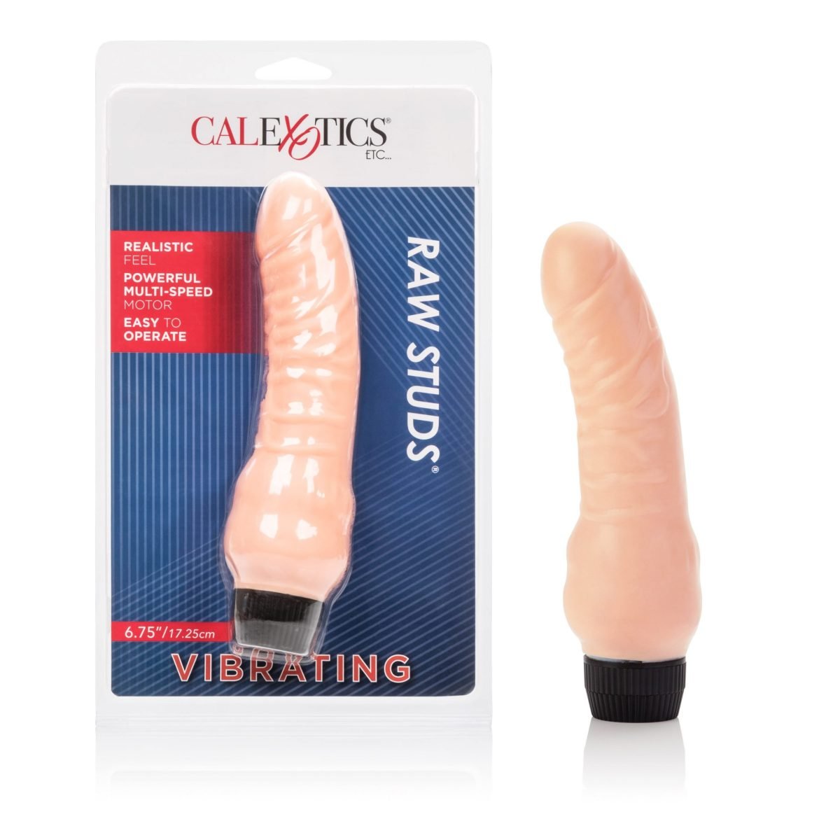 Raw Studs Realistic Flex Vibrator 6.75 Inches - Image 2