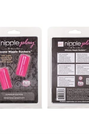 Nipple Play Silicone Nipple Suckers - Pink