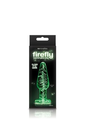 Firefly Glass - Tapered Plug - Medium - Clear