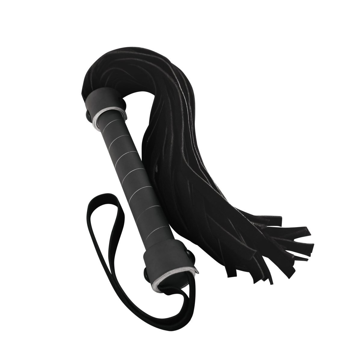 Renegade Bondage Whip - Black - Image 2