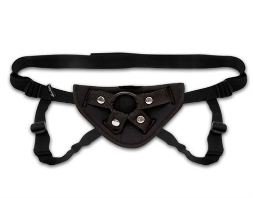 Neoprene Strap-on Harness - Black - Image 2