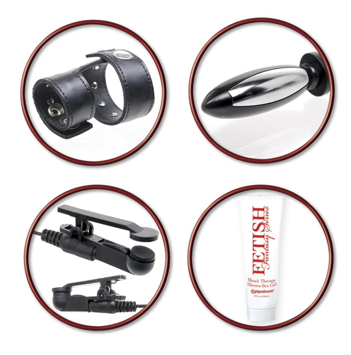 Fetish Fantasy Series Deluxe Shock Therapy Travel Kit - Image 2