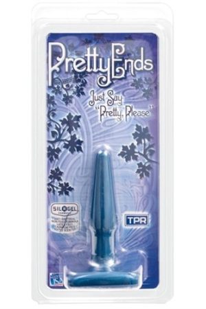 Pretty Ends Iridescent Butt Plugs - Small - Midnight Blue