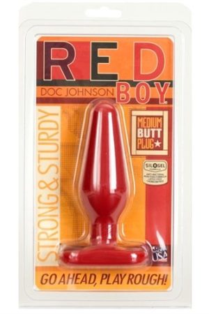 Red Boy Medium Butt Plug