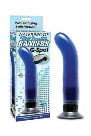 Waterproof G Spot Wallbanger - Blue