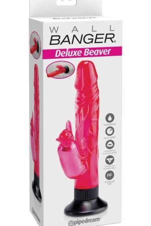 Waterproof Beaver Wall Bangers Deluxe - Pink