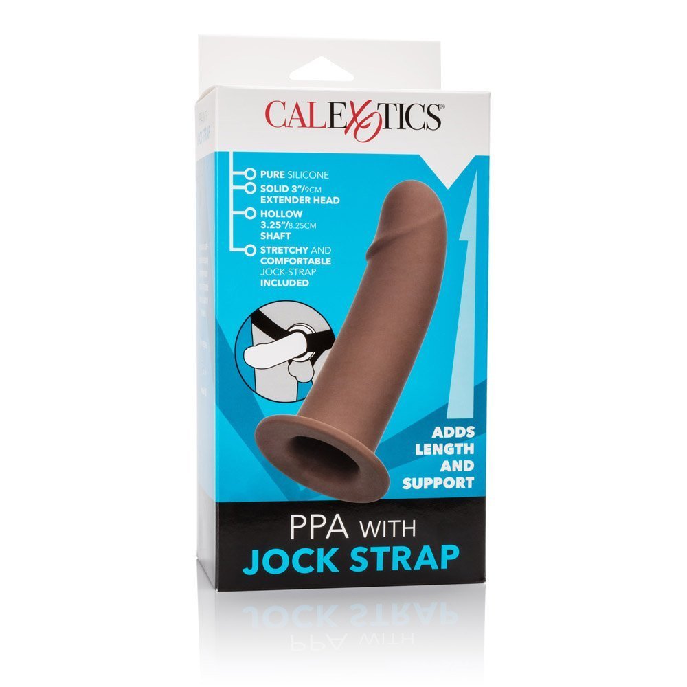 Ppa With Jock Strap - Brown - Image 2