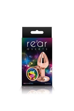 Rear Assets - Rose Gold - Small - Rainbow