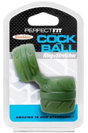 Silaskin Cock and Ball - Green