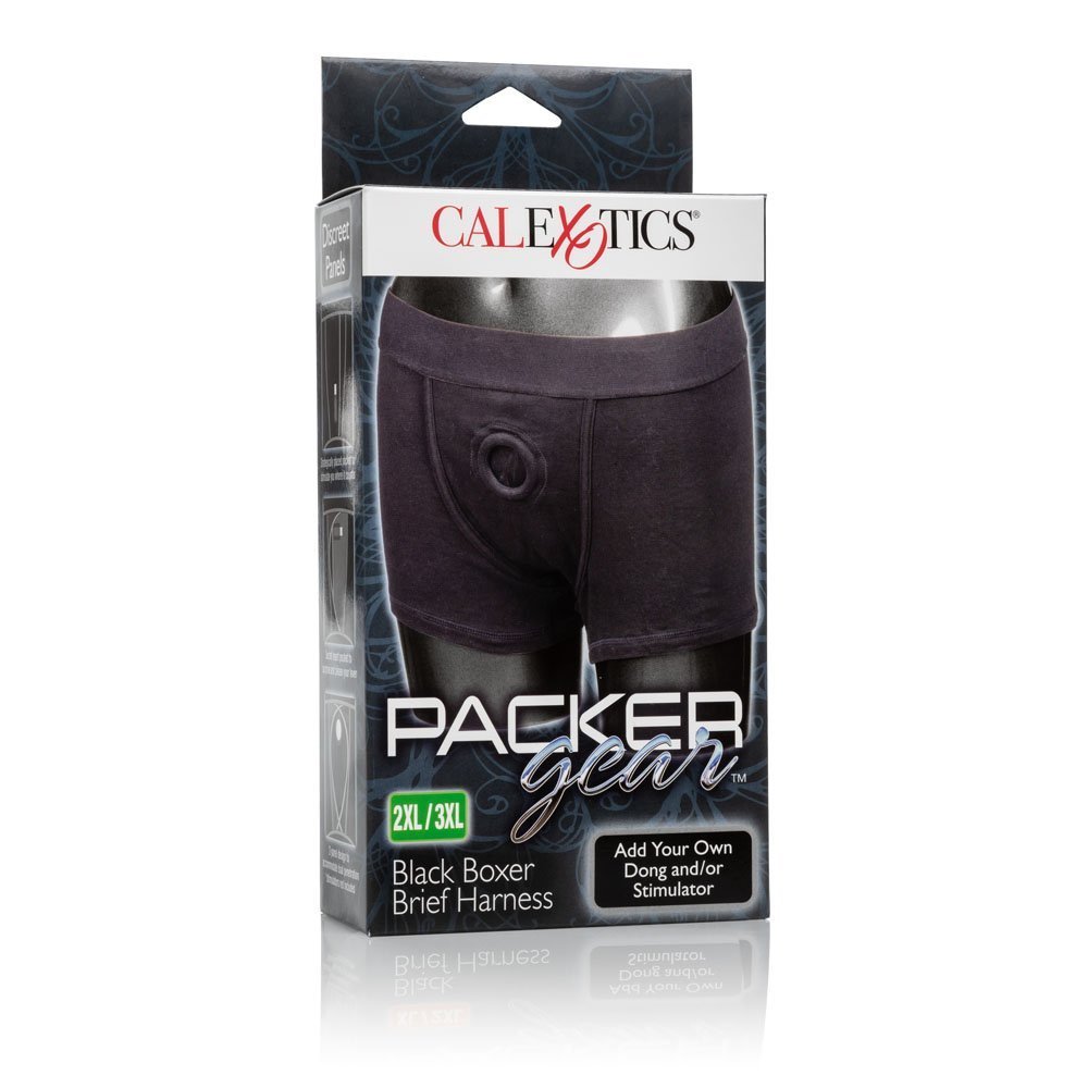 Packer Gear Black Boxer Brief Harness 2xl/3xl - Image 3