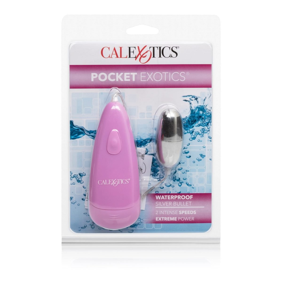 Pocket Exotics Waterproof Silver Bullet - Pink - Image 3