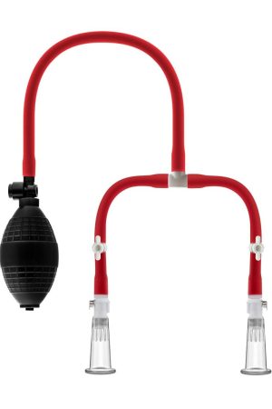 Temptasia - Nipple Squeeze Pump System  Black