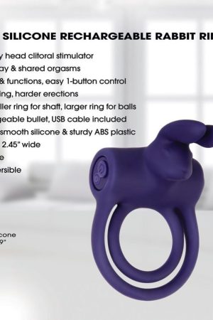 Silicone Rechargeable Rabbit Ring