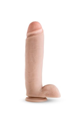 Silicone Willy's - 10.5 Inch Silicone Dildo With  Suction Cup - Vanilla