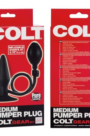 Colt Medium Pumper Plug - Black