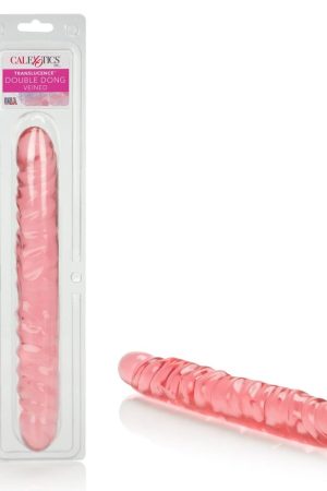Translucence 12 Inches Veined Double Dong
