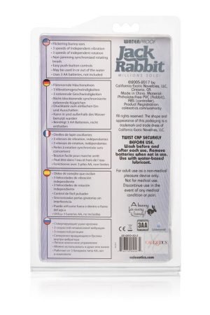 Waterproof Jack Rabbit Clear Float Beads - Clear