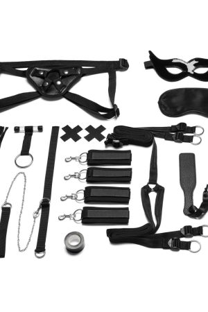 Everything You Need BDSM in-a-Box 12pc Bedspreaders Set