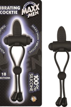 Maxx Men Vibrating Cocktie - Black