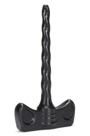 Dick Screws Twist Large Spiral Cockplug - Black