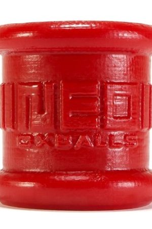 Neo 2 Inch Tall Ball Stretcher Squishy Silicone - Red