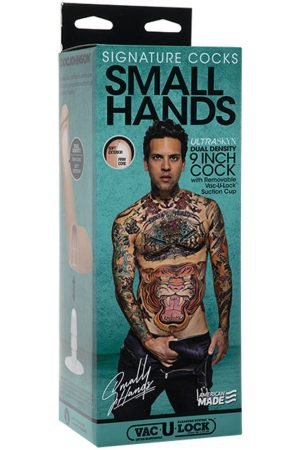 Signature Cocks - Small Hands 9 Inch Ultraskyn  Cock With Removable Vac-U-Lock Suction Cup