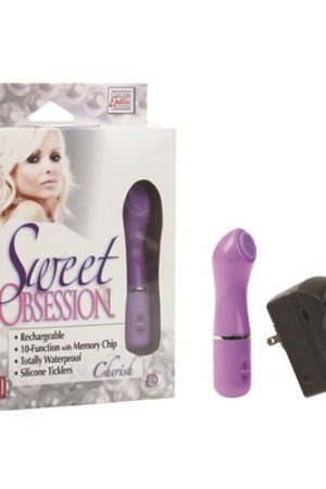 Sweet Obsession Cherish Rechargeable Massager -  Purple
