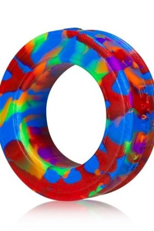 Pig-Ring Comfort Cockring - Rainbow