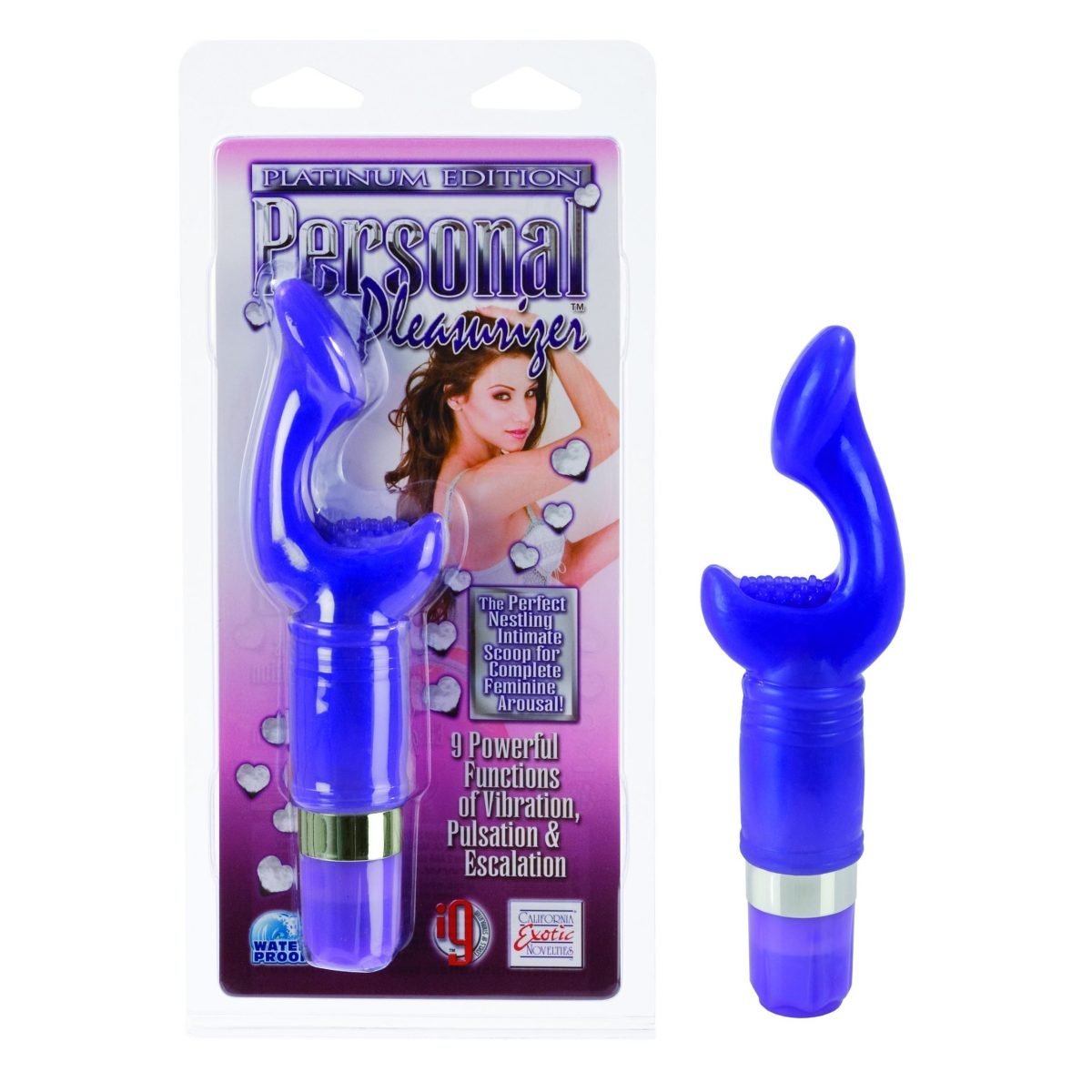 Platinum Edition Personal Pleasurizer - Blue