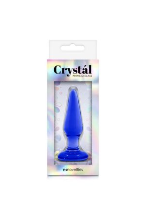 Crystal - Tapered Plug Small - Blue
