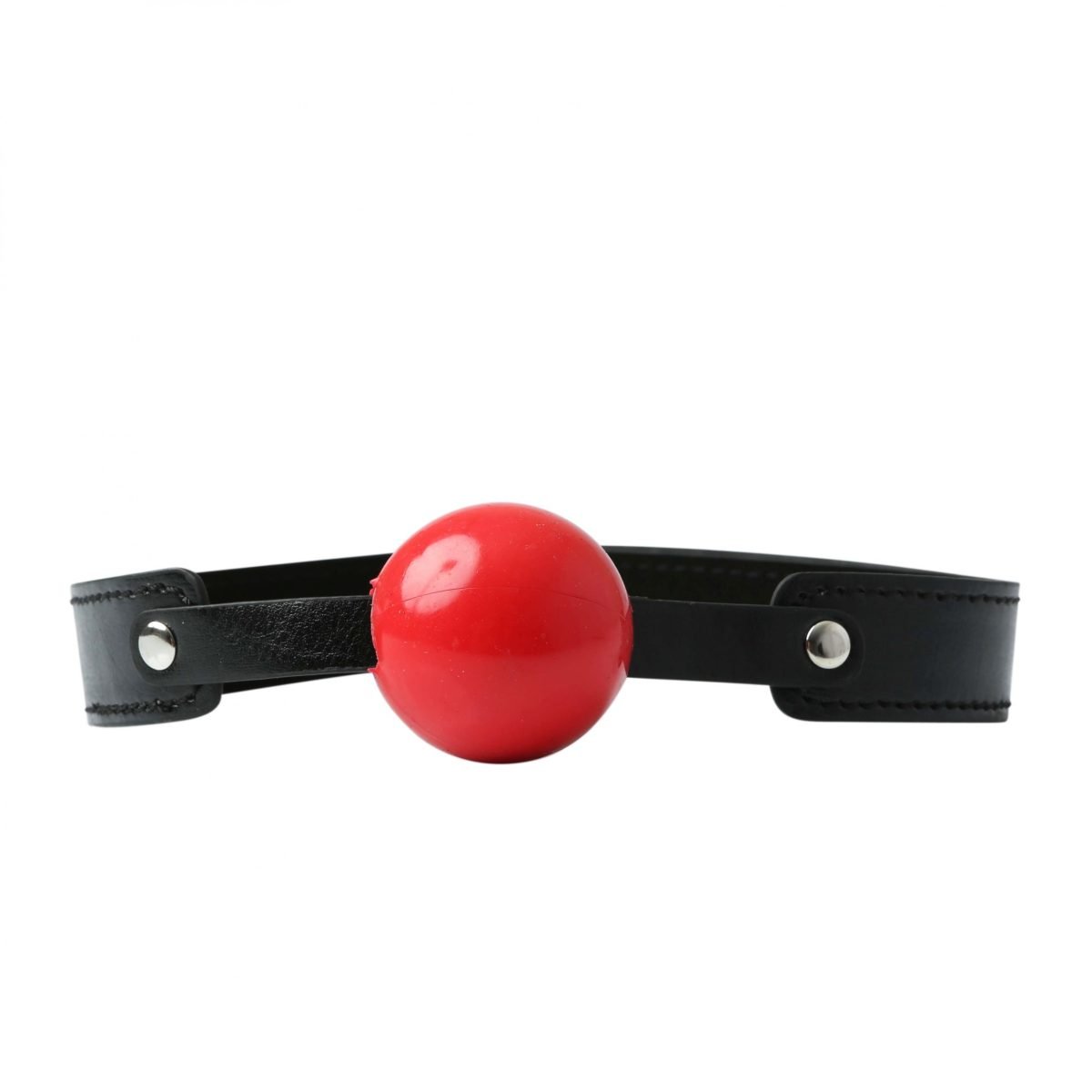 Sex and Mischief Solid Ball Gag - Red - Image 2