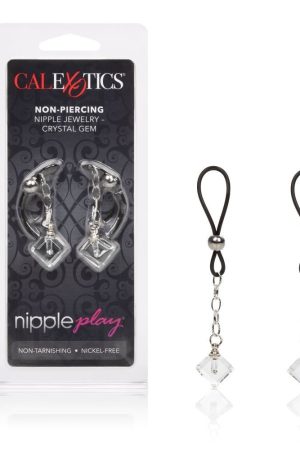 Nipple Play Non-Piercing Nipple Jewelry Crystal  Gem