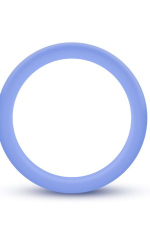 Performance - Silicone Glo Cock Ring - Blue Glow