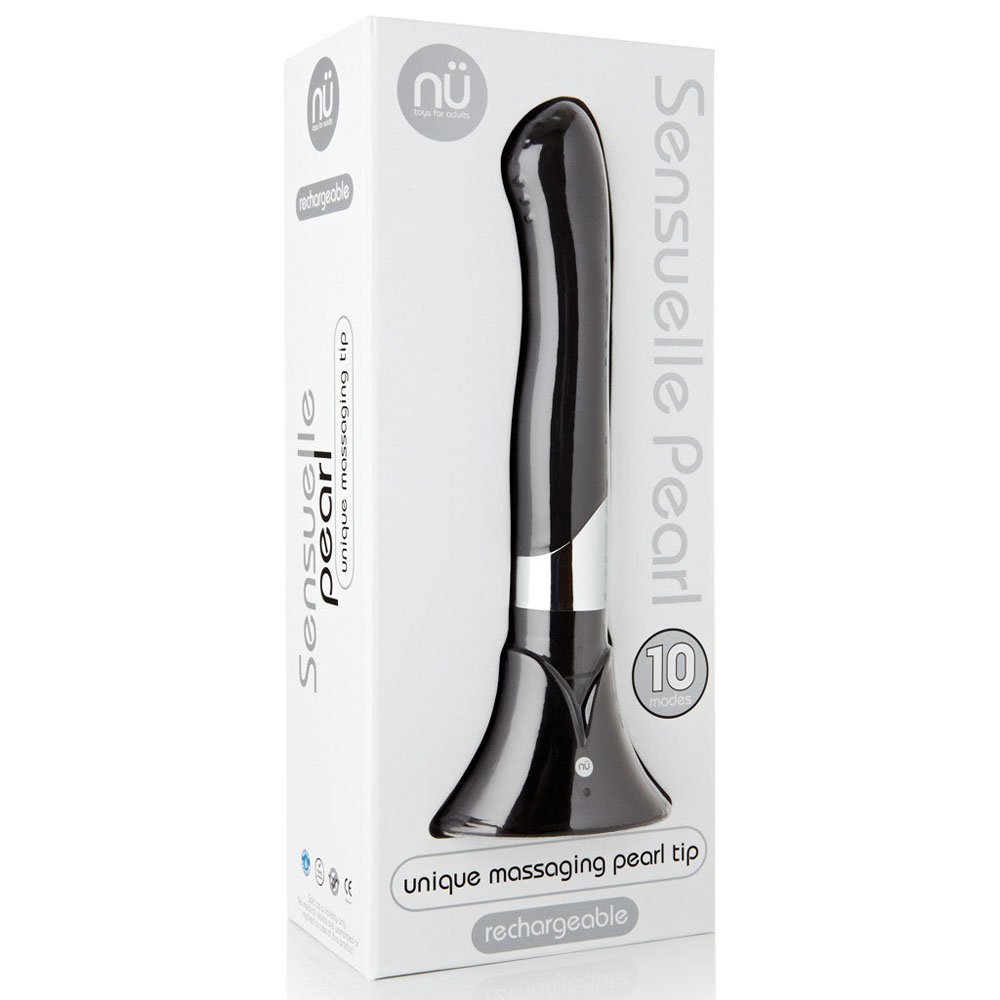 Sensuelle Pearl Massager - Black