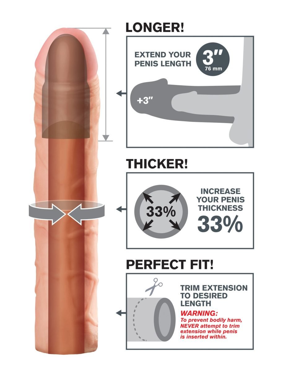 Fantasy X-Tension Perfect 3-Inch Extension - Image 2