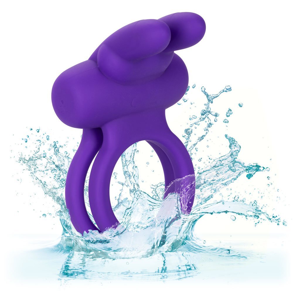 Silicone Rechargeable Dual Rockin' Rabbit Enhancer - Image 2