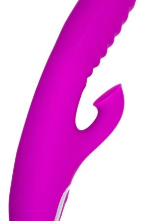 Frenzy - Rabbit Vibe With Clitoral Suction - Berry