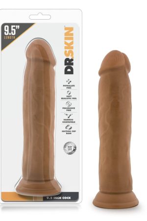Dr. Skin - 9.5 Inch Cock - Mocha