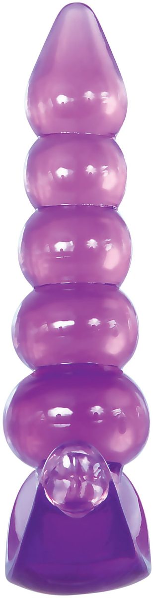 Bumpy Delight Anal Plug - Purple - Image 3
