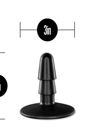 Lock on - Adapter With Suction Cup - Black