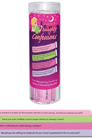 Bride to Be Naughty Confessions Sticks